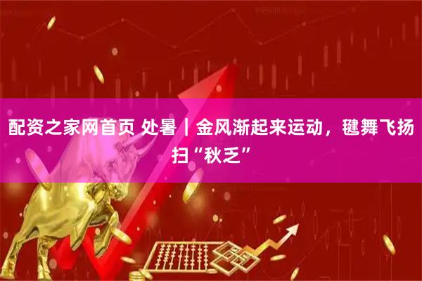 配资之家网首页 处暑｜金风渐起来运动，毽舞飞扬扫“秋乏”